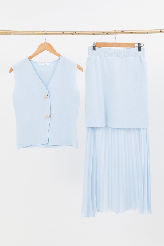 Ensembles Femme Blanc CMP55 / DIX-ONZE YC2256 Efashion Paris