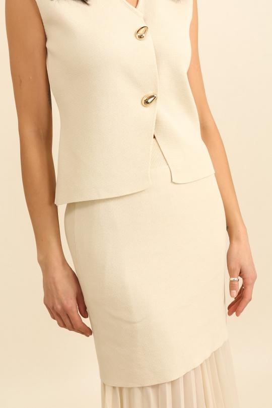 Ensembles Femme Blanc CMP55 / DIX-ONZE YC2256 Efashion Paris