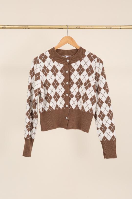 Cardigan Donna Pink CMP55 / DIX-ONZE KL1907 Efashion Paris