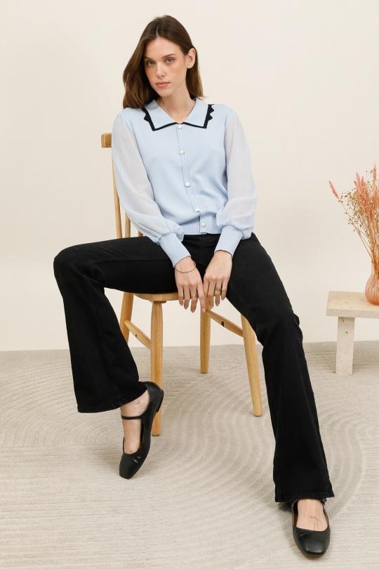 Maglioni Donna Sky CMP55 / DIX-ONZE HH7781 Efashion Paris