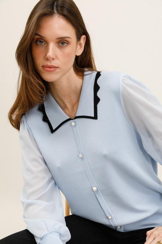 Maglioni Donna Sky CMP55 / DIX-ONZE HH7781 Efashion Paris