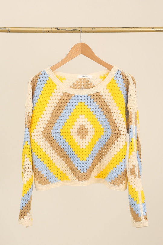 Maglioni Donna Yellow CMP55 / DIX-ONZE MP132 Efashion Paris