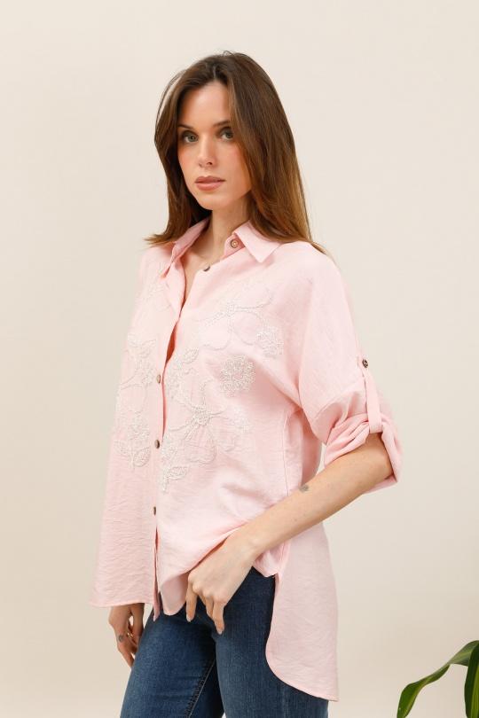 Camicie Donna Pink CMP55 / DIX-ONZE GY3602 Efashion Paris