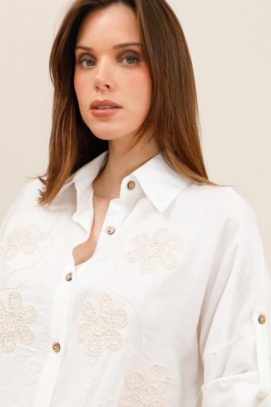 Camicie Donna White CMP55 / DIX-ONZE GY3603 Efashion Paris