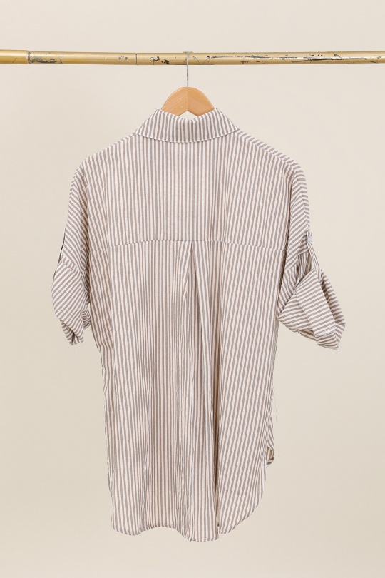 Camicie Donna Taupe CMP55 / DIX-ONZE GY3604 Efashion Paris