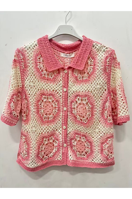 Camicette Donna Pink CMP55 / DIX-ONZE SU012 Efashion Paris