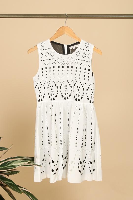 Short dresses Women White CMP55 / DIX-ONZE T008 Efashion Paris