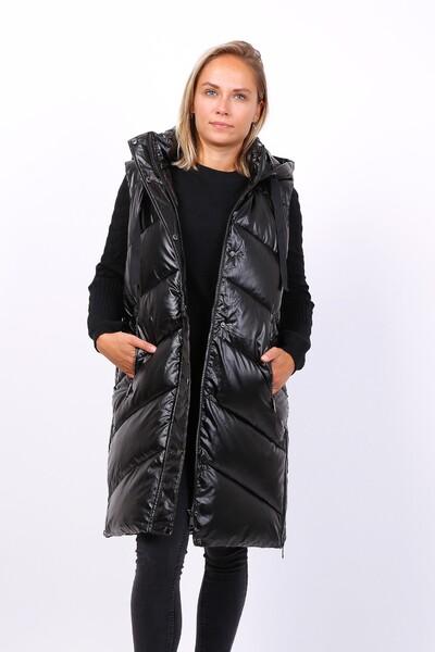 Doudounes Femme Noir CMP55 / DIX-ONZE A117N #c Efashion Paris