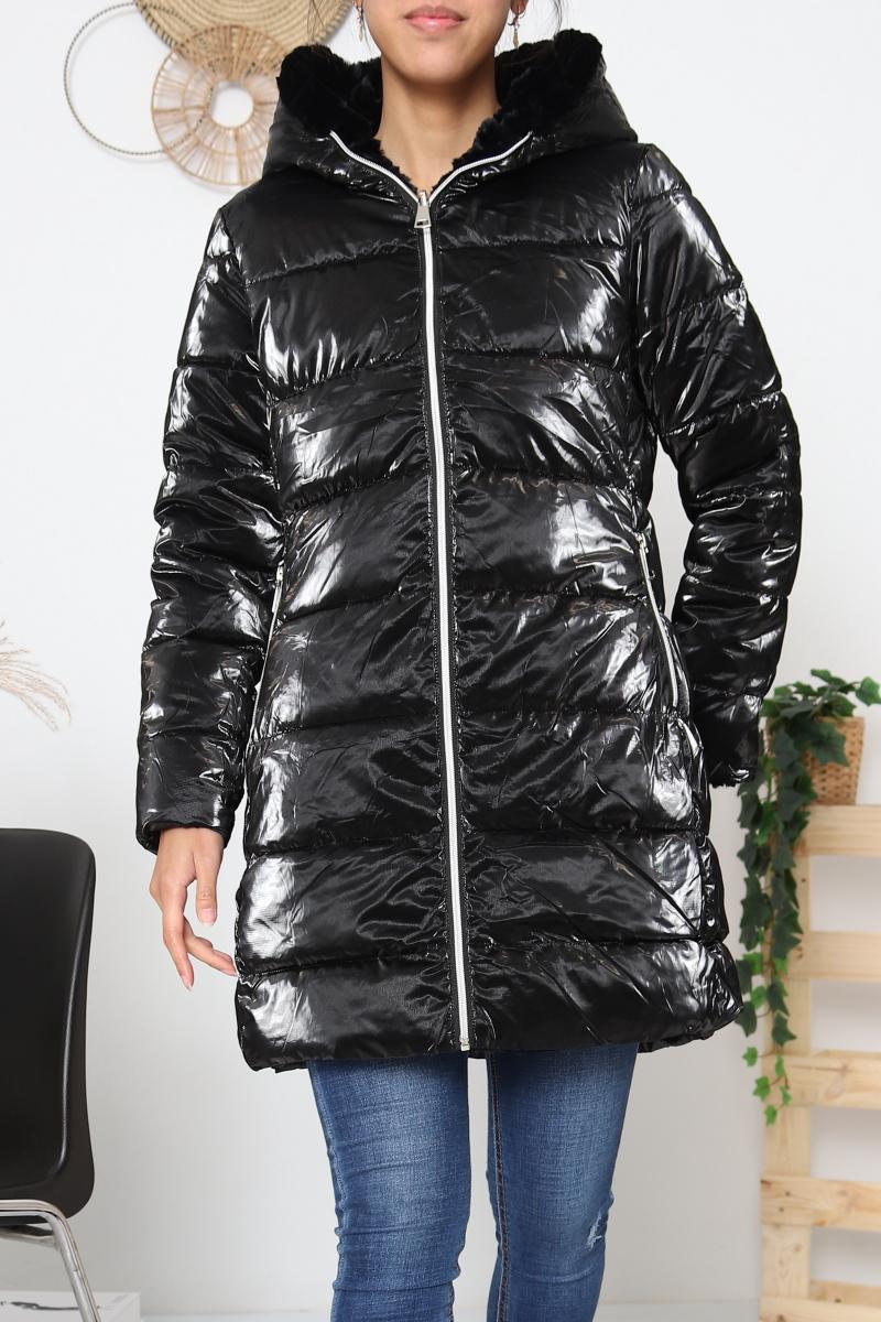 Doudounes Femme Noir CMP55 / DIX-ONZE GS098 #c Efashion Paris