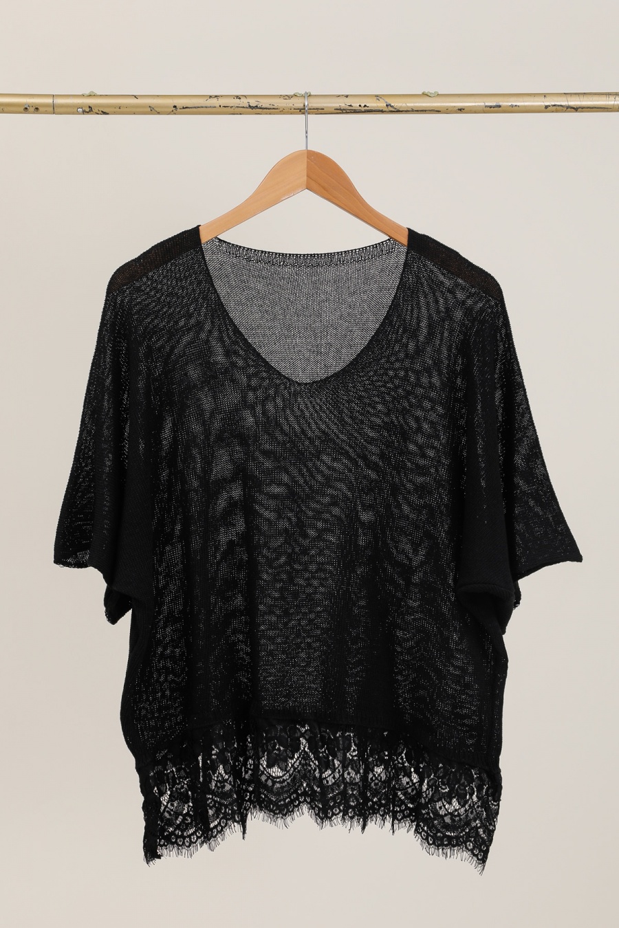 Tops Femme Noir CMP55 / DIX-ONZE Y0177 #c Efashion Paris