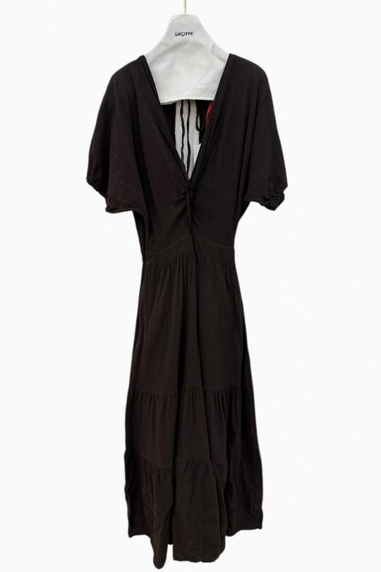 Vestidos largos Mujer Chocolate GARÇONNE EL84523 Efashion Paris