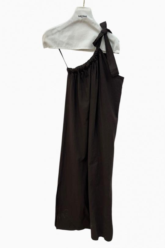 Vestidos largos Mujer Chocolate GARÇONNE EL84312 Efashion Paris