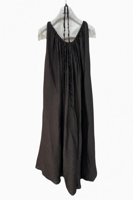 Vestidos largos Mujer Chocolate GARÇONNE EL841413 Efashion Paris