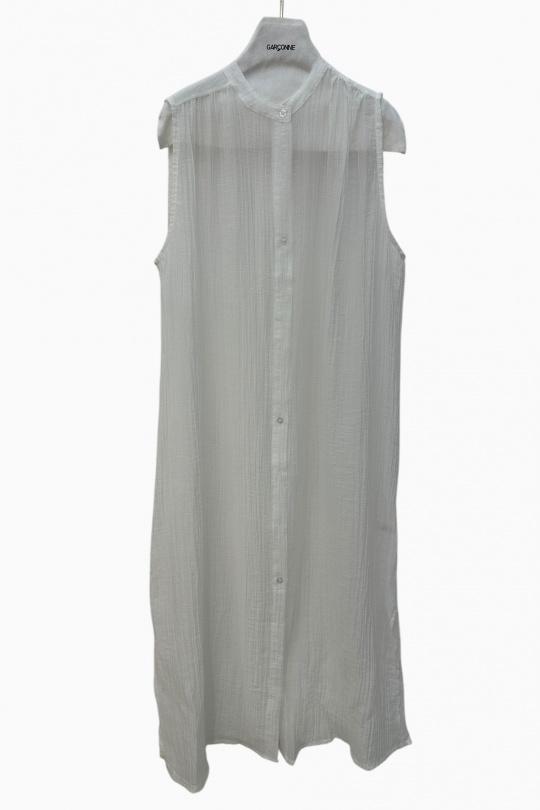 Robes longues Femme Blanc GARÇONNE C08006 Efashion Paris