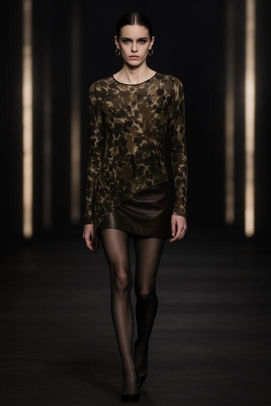 Top Donna Brown GARÇONNE C19735 Efashion Paris