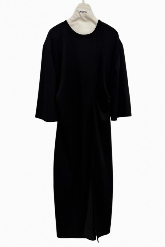 Robes longues Femme Noir GARÇONNE C20118 Efashion Paris