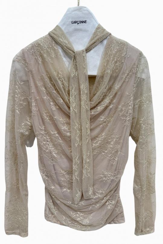 Tops Femme Blanc GARÇONNE C20153 Efashion Paris