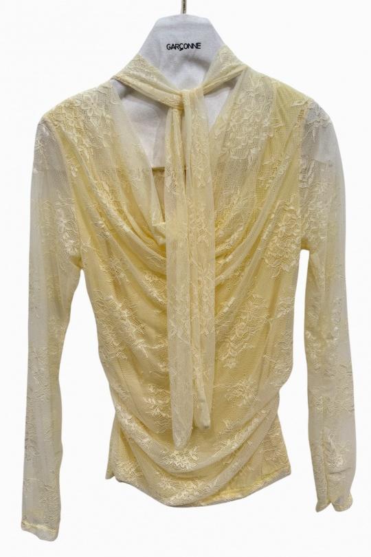 Tops Femme Blanc GARÇONNE C20153 Efashion Paris