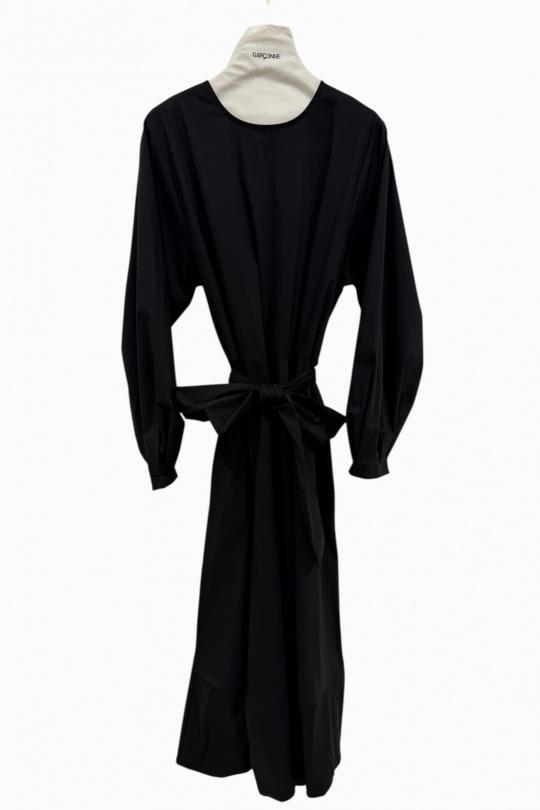 Robes longues Femme Noir GARÇONNE C20188 Efashion Paris