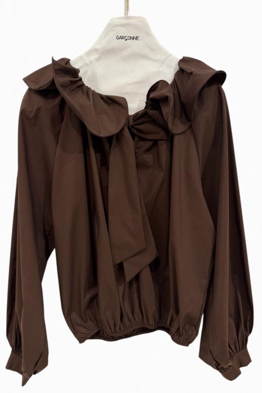 Blouses Femme Jaune GARÇONNE CL5877 Efashion Paris
