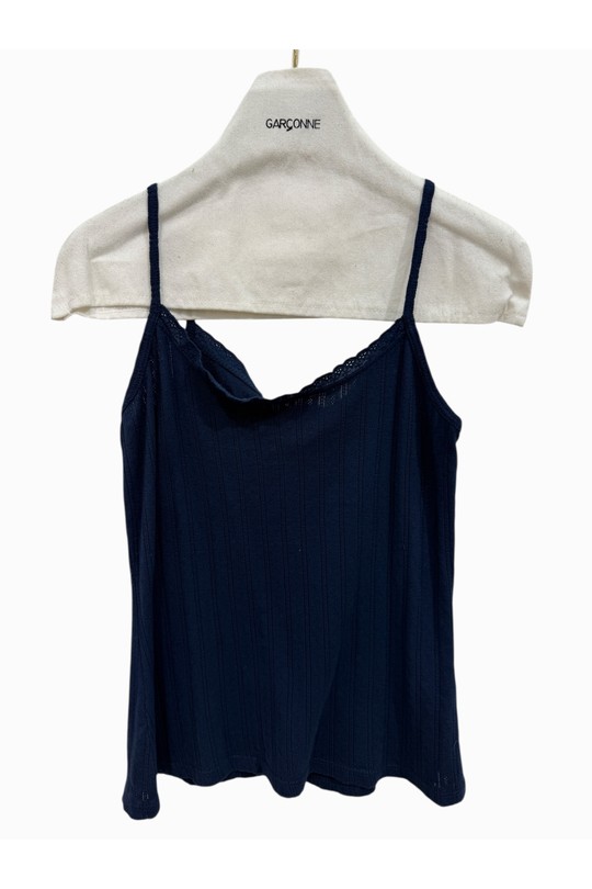 Canotte Donna Cream GARÇONNE EL85641 Efashion Paris