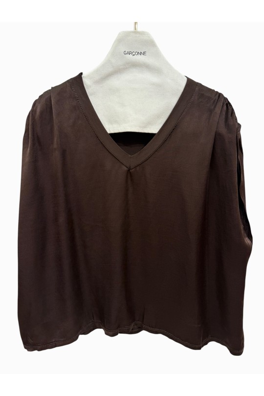 Tops Femme Noir GARÇONNE EL85782 Efashion Paris