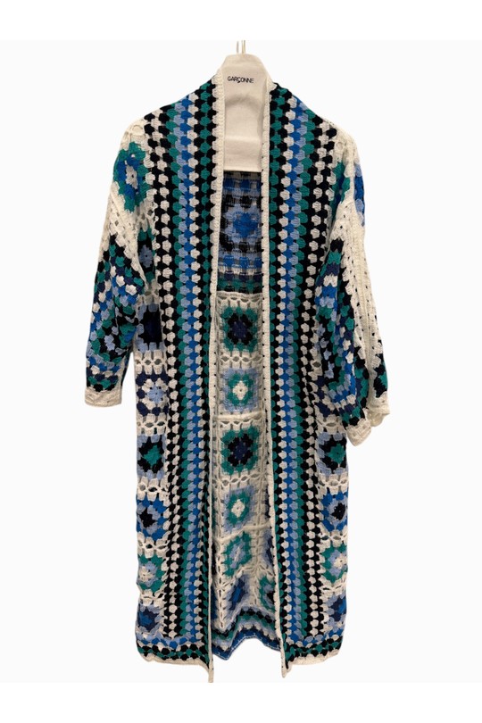 Gilets Femme Bleu ciel GARÇONNE J-2130 Efashion Paris