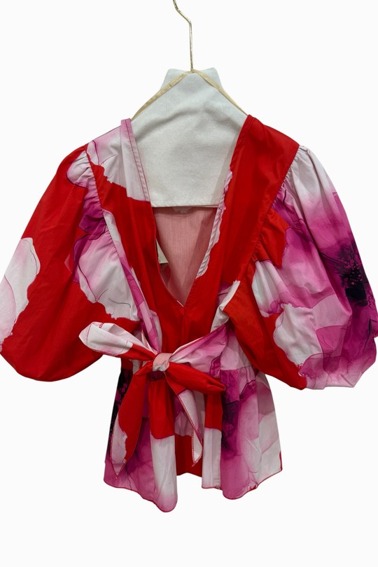 Tops Mujer Red GARÇONNE C20603 Efashion Paris