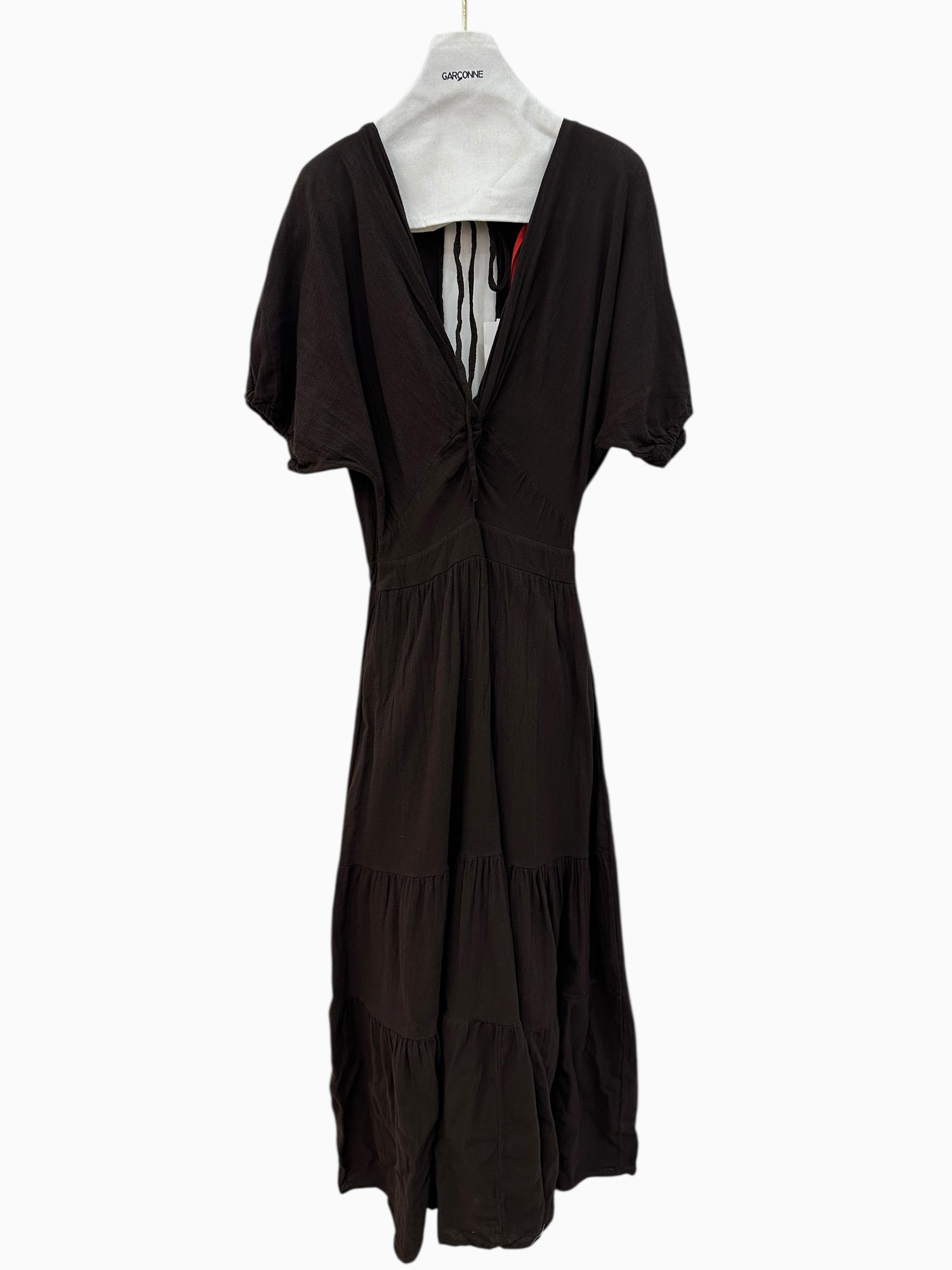 Vestidos largos Mujer Chocolate GARÇONNE EL84523 #c Efashion Paris
