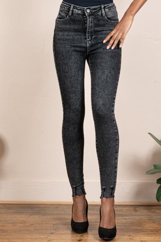 Jeans Women Black Laulia AP333-10 Efashion Paris