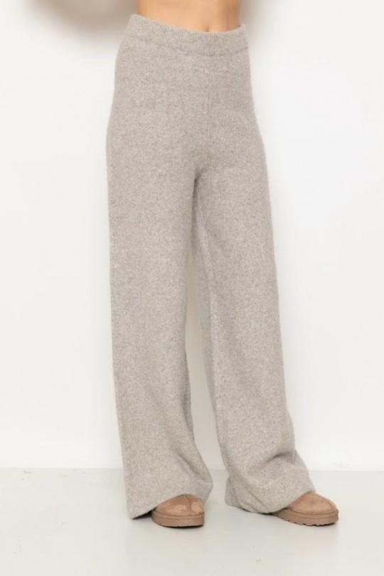 Pantalons Femme Taupe Elenza By L& L 6054 Efashion Paris