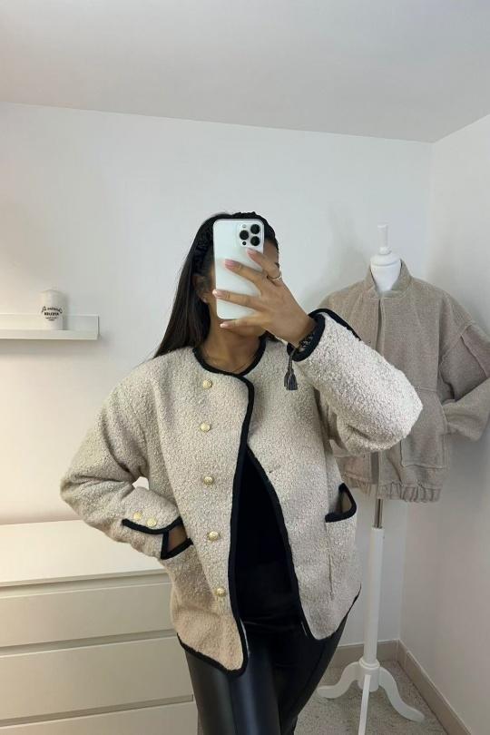 Jackets Women Beige Elenza By L& L 2928 Efashion Paris