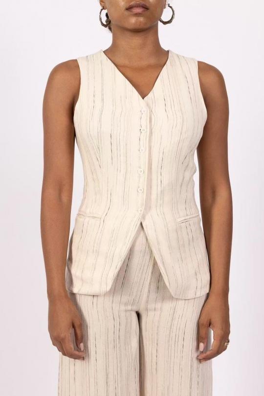Cardigans Women Beige Elenza By L& L 11237 Efashion Paris