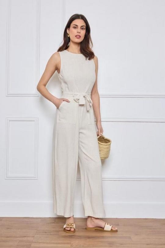 Combinaisons Femme Beige Elenza By L& L 3133 Efashion Paris