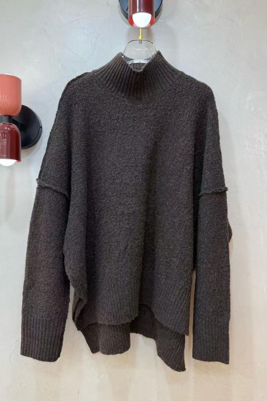 Pulls Femme Marron Elenza By L& L 6070 Efashion Paris