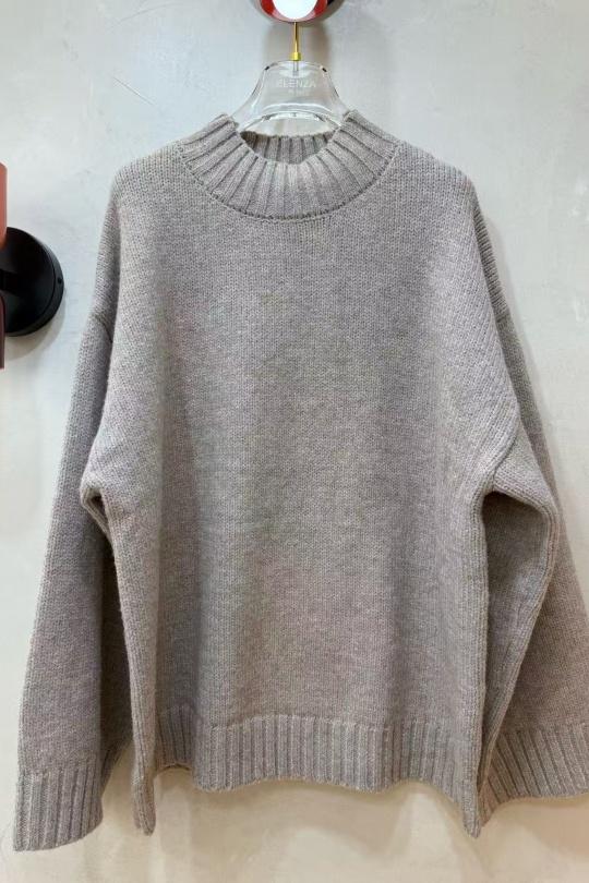 Pulls Femme Taupe Elenza By L& L 6129 Efashion Paris