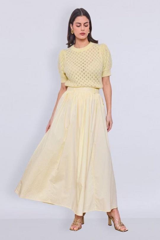 Tops Femme Jaune Elenza By L& L 5079 Efashion Paris