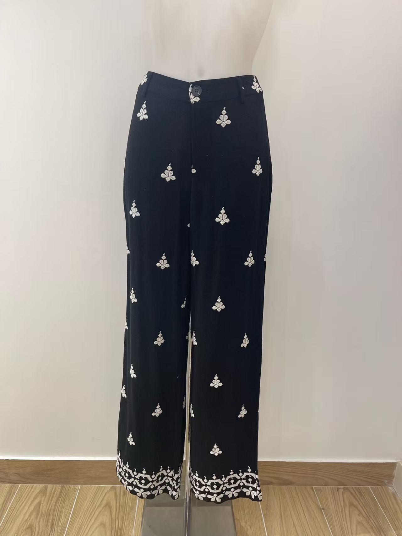 Pantalones Mujer Black Elenza By L& L 60000 #c Efashion Paris