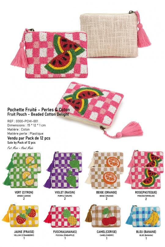 Bolsos pequeños & clutch Marroquinería Colores mixtos A&E 0300-PCHI-001-P12 Efashion Paris