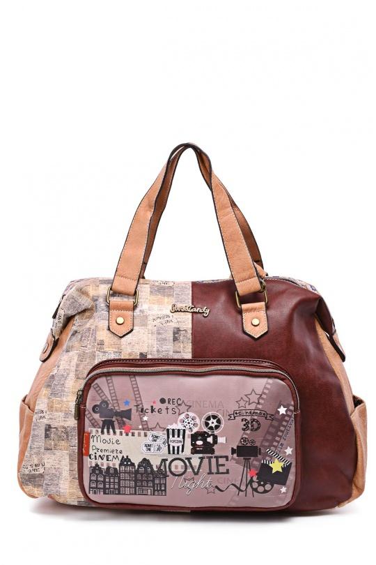 Sacs à main Maroquinerie Brun A&E SC-034-VV Efashion Paris
