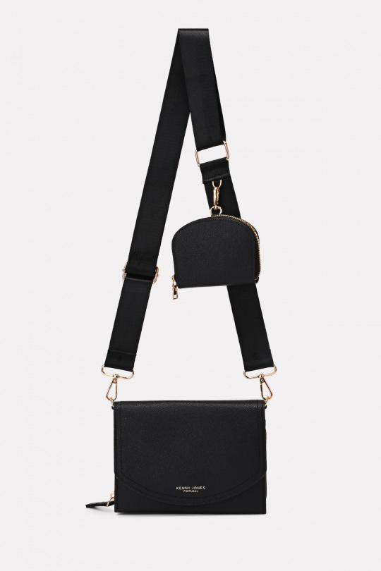 Sacs à bandoulière Maroquinerie Noir A&E KJ7240 Efashion Paris