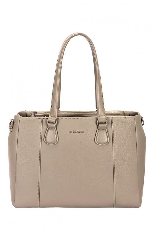 Cabas Maroquinerie Taupe A&E CM7634 Efashion Paris
