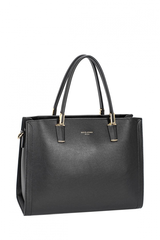 Cabas Maroquinerie Noir A&E CM6718-5 Efashion Paris