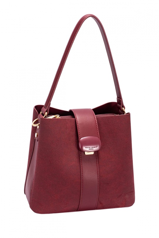 Handbags Bags Burgundy A&E CM7703 Efashion Paris