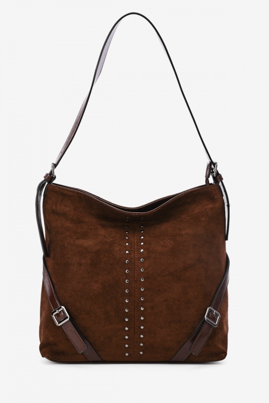 Sacs à main Maroquinerie Marron foncé A&E LY-15024 Efashion Paris