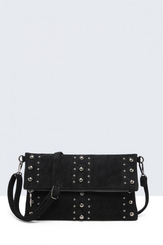 Pochettes Maroquinerie Noir A&E 28819-BV Efashion Paris