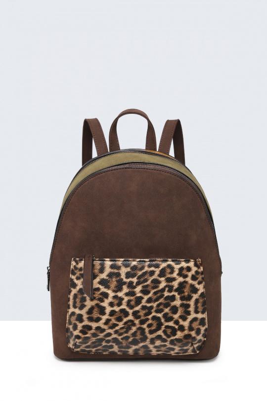 Sac à dos Maroquinerie Brun A&E 11132-BV Efashion Paris