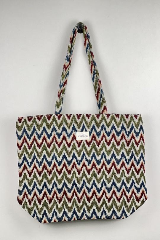 Cabas Maroquinerie Multicolore A&E LM M105(56) Efashion Paris