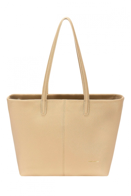 Cabas Maroquinerie Beige A&E CM7847 Efashion Paris