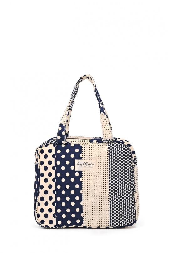 Borse a mano Borse Blue A&E BG-6868 Efashion Paris
